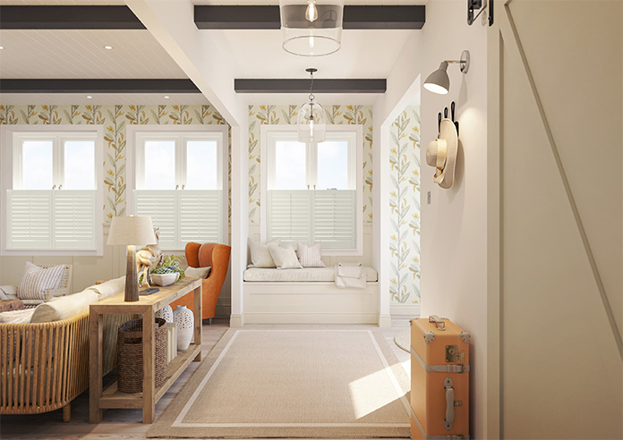 Kensington, Cream - Cafe Style Plantation Shutter - Image 9